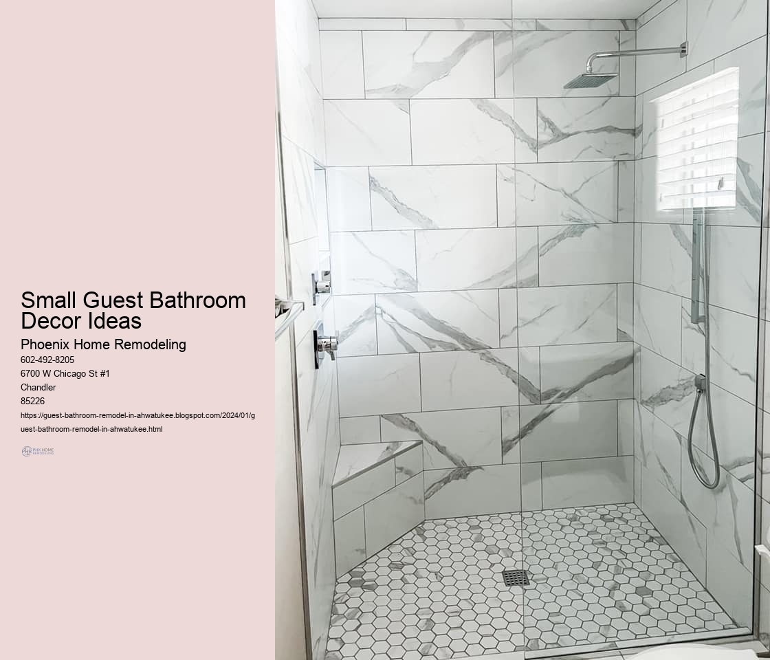 Small Guest Bathroom Decor Ideas